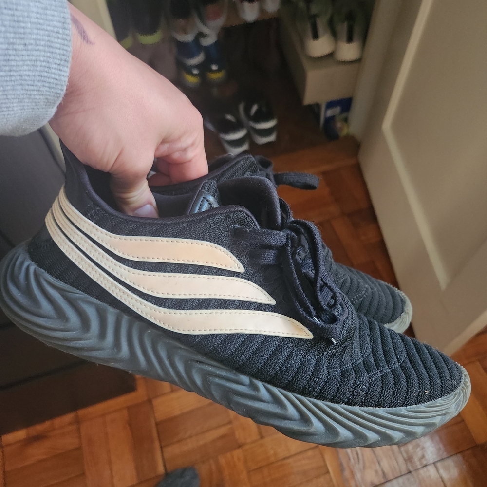 Adidas Sobakov Blank and Peach Stripss Men's Sneakers